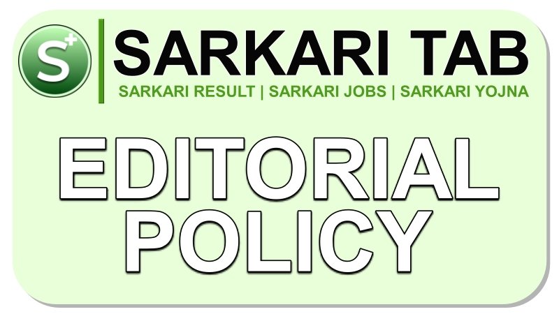 Editorial Policy Sarkari Tab