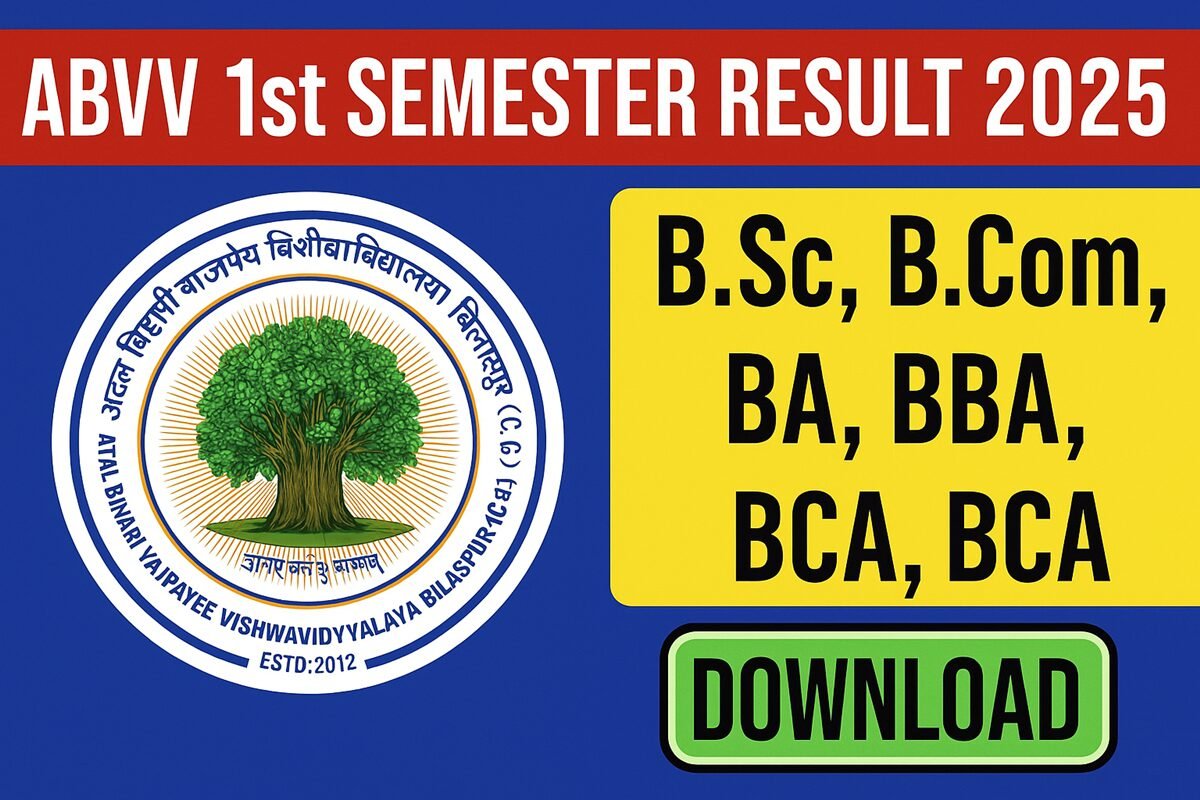 ABVV 1st Semester Result 2025