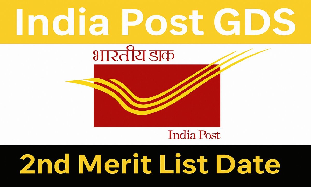 India Post GDS 2nd Merit List 2025 Date
